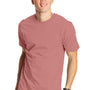 Hanes Mens Beefy-T Short Sleeve Crewneck T-Shirt - Mauve