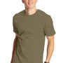 Hanes Mens Beefy-T Short Sleeve Crewneck T-Shirt - Oregano