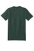 Hanes 5180/518T Mens Beefy-T Short Sleeve Crewneck T-Shirt Deep Forest Green Flat Back