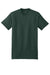 Hanes 5180/518T Mens Beefy-T Short Sleeve Crewneck T-Shirt Deep Forest Green Flat Front