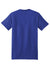 Hanes 5180/518T Mens Beefy-T Short Sleeve Crewneck T-Shirt Deep Royal Blue Flat Back