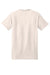 Hanes 5180/518T Mens Beefy-T Short Sleeve Crewneck T-Shirt Natural Flat Back