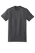 Hanes 5180/518T Mens Beefy-T Short Sleeve Crewneck T-Shirt Smoke Grey Flat Front