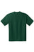 Hanes 5190/5190P Mens Beefy-T Short Sleeve Crewneck T-Shirt w/ Pocket Deep Forest Green Flat Back