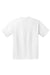 Hanes 5190/5190P Mens Beefy-T Short Sleeve Crewneck T-Shirt w/ Pocket White Flat Back