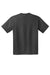 Hanes 5190/5190P Mens Beefy-T Short Sleeve Crewneck T-Shirt w/ Pocket Heather Charcoal Grey Flat Back