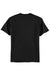 Hanes 5250/5250T Mens ComfortSoft Short Sleeve Crewneck T-Shirt Black Flat Back