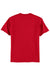 Hanes 5250/5250T Mens ComfortSoft Short Sleeve Crewneck T-Shirt Deep Red Flat Back