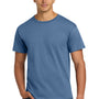 Hanes Mens ComfortSoft Short Sleeve Crewneck T-Shirt - Denim Blue