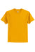 Hanes 5250/5250T Mens ComfortSoft Short Sleeve Crewneck T-Shirt Gold Flat Front