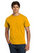 Hanes 5250/5250T Mens ComfortSoft Short Sleeve Crewneck T-Shirt Gold Model Front