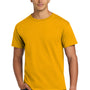 Hanes Mens ComfortSoft Short Sleeve Crewneck T-Shirt - Gold