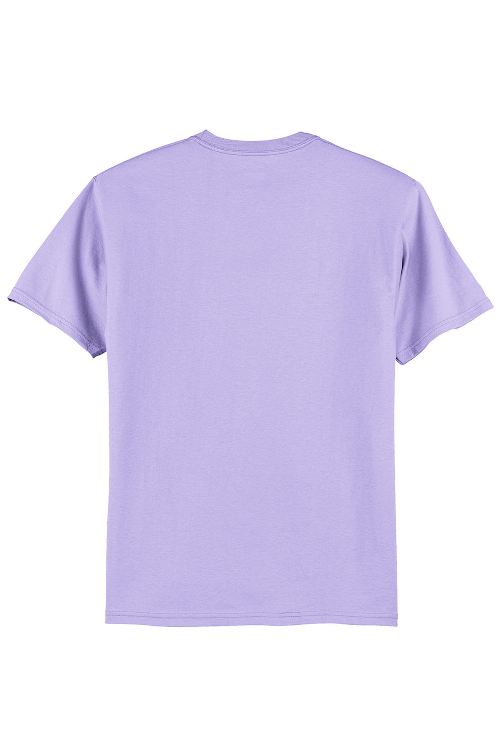 Hanes 5250/5250T Mens ComfortSoft Short Sleeve Crewneck T-Shirt Lavender Purple Flat Back