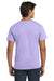 Hanes 5250/5250T Mens ComfortSoft Short Sleeve Crewneck T-Shirt Lavender Purple Model Back