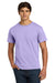 Hanes 5250/5250T Mens ComfortSoft Short Sleeve Crewneck T-Shirt Lavender Purple Model Front