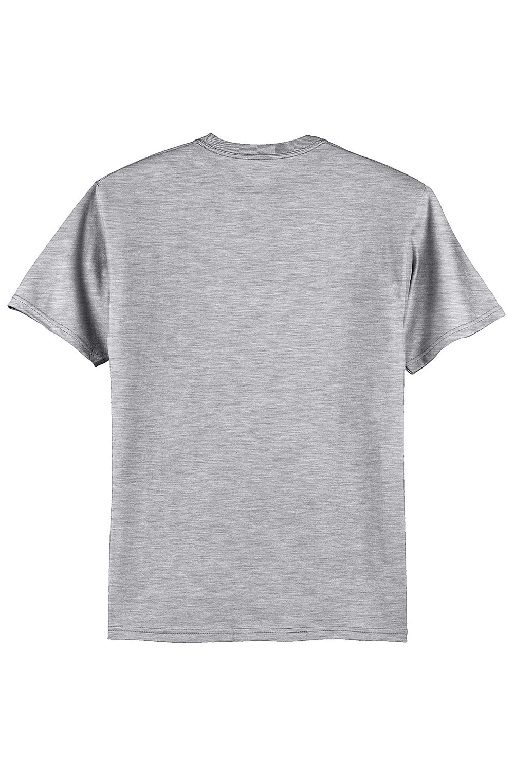 Hanes 5250/5250T Mens ComfortSoft Short Sleeve Crewneck T-Shirt Light Steel Grey Flat Back