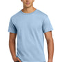 Hanes Mens ComfortSoft Short Sleeve Crewneck T-Shirt - Light Blue