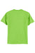 Hanes 5250/5250T Mens ComfortSoft Short Sleeve Crewneck T-Shirt Lime Green Flat Back