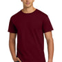 Hanes Mens ComfortSoft Short Sleeve Crewneck T-Shirt - Maroon