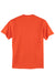 Hanes 5250/5250T Mens ComfortSoft Short Sleeve Crewneck T-Shirt Orange Flat Back