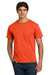 Hanes 5250/5250T Mens ComfortSoft Short Sleeve Crewneck T-Shirt Orange Model Front