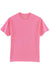 Hanes 5250/5250T Mens ComfortSoft Short Sleeve Crewneck T-Shirt Pink Flat Front