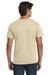 Hanes 5250/5250T Mens ComfortSoft Short Sleeve Crewneck T-Shirt Sand Model Back