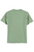 Hanes 5250/5250T Mens ComfortSoft Short Sleeve Crewneck T-Shirt Stonewashed Green Flat Back