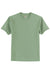 Hanes 5250/5250T Mens ComfortSoft Short Sleeve Crewneck T-Shirt Stonewashed Green Flat Front