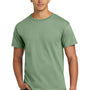 Hanes Mens ComfortSoft Short Sleeve Crewneck T-Shirt - Stonewashed Green