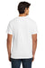 Hanes 5250/5250T Mens ComfortSoft Short Sleeve Crewneck T-Shirt White Model Back