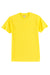 Hanes 5250/5250T Mens ComfortSoft Short Sleeve Crewneck T-Shirt Yellow Flat Front