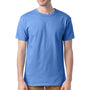 Hanes Mens ComfortSoft Short Sleeve Crewneck T-Shirt - Carolina Blue