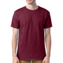 Hanes Mens ComfortSoft Short Sleeve Crewneck T-Shirt - Maroon