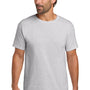 Hanes Mens ComfortSoft Short Sleeve Crewneck T-Shirt - Ash Grey