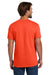 Hanes 5280 Mens ComfortSoft Short Sleeve Crewneck T-Shirt Orange Model Back