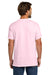 Hanes 5280 Mens ComfortSoft Short Sleeve Crewneck T-Shirt Pale Pink Model Back