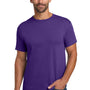 Hanes Mens ComfortSoft Short Sleeve Crewneck T-Shirt - Purple