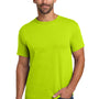 Hanes Mens ComfortSoft Short Sleeve Crewneck T-Shirt - Safety Green