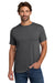 Hanes 5280 Mens ComfortSoft Short Sleeve Crewneck T-Shirt Smoke Grey Model Front