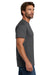 Hanes 5280 Mens ComfortSoft Short Sleeve Crewneck T-Shirt Smoke Grey Model Side