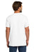 Hanes 5280 Mens ComfortSoft Short Sleeve Crewneck T-Shirt White Model Back