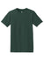 Hanes 5280 Mens ComfortSoft Short Sleeve Crewneck T-Shirt Deep Forest Green Flat Front