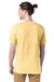 Hanes 5280 Mens ComfortSoft Short Sleeve Crewneck T-Shirt Athletic Gold Model Back