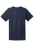 Hanes 5280 Mens ComfortSoft Short Sleeve Crewneck T-Shirt Navy Blue Flat Back