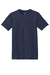 Hanes 5280 Mens ComfortSoft Short Sleeve Crewneck T-Shirt Navy Blue Flat Front