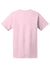 Hanes 5280 Mens ComfortSoft Short Sleeve Crewneck T-Shirt Pale Pink Flat Back