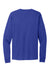 Hanes 5286 Mens ComfortSoft Long Sleeve Crewneck T-Shirt Deep Royal Blue Flat Back