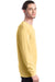 Hanes 5286 Mens ComfortSoft Long Sleeve Crewneck T-Shirt Athletic Gold Model Side