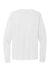 Hanes 5286 Mens ComfortSoft Long Sleeve Crewneck T-Shirt White Flat Back